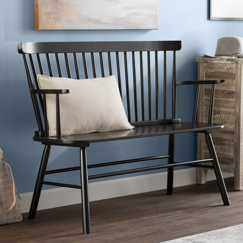 Dovecove Karlovy Wood Bench "& Reviews" | Wayfair